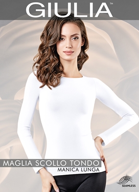 Maglia Scollo Tondo Manica Lunga